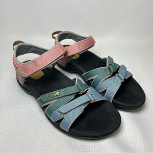 Teva Women's Size 6 Tirra Hiking Walking Quick Dry Sandal Light Earth Multicolor